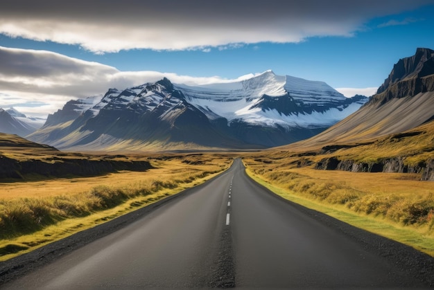 Explore Skaftafell National Parks winding road unveiling rugged beauty