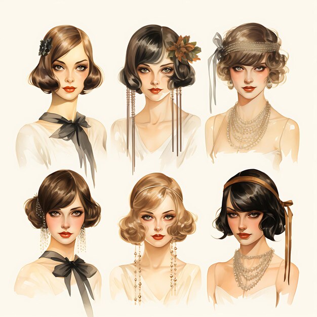 Photo explore stunning hairstyle designs concepts and illustrations clipart and more for your collections