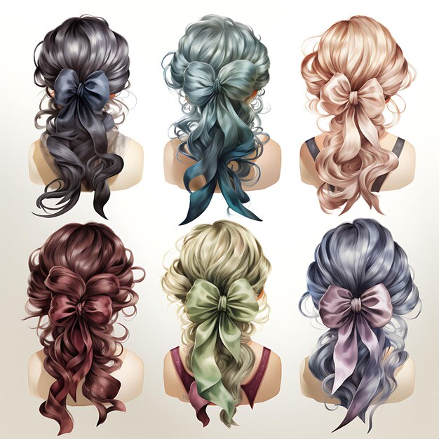 Photo explore stunning hairstyle designs concepts and illustrations clipart and more for your collections