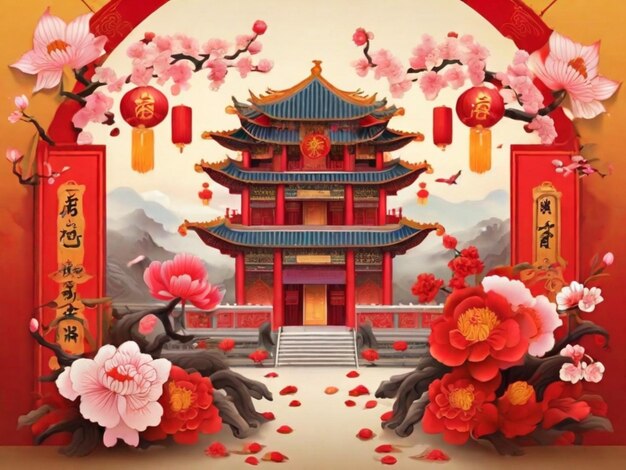 premium-photo-explore-the-symbolism-of-auspicious-colors-symbols-and