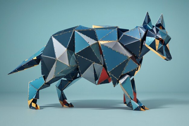 Photo explore the world of polygonal animals with our ai platformlet your imagination run wild