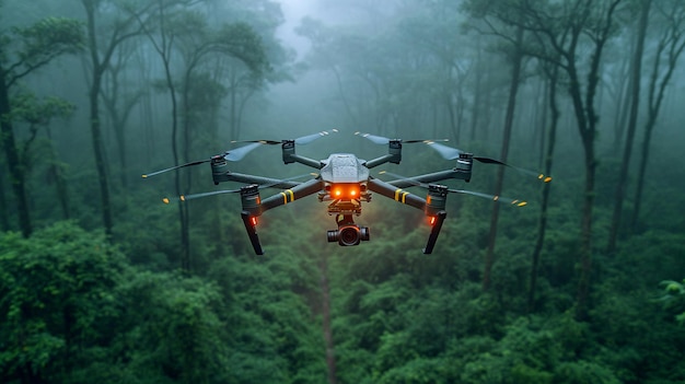 Exploreren van de Edge Drone Technologie in Wildlife Conservation in Focus