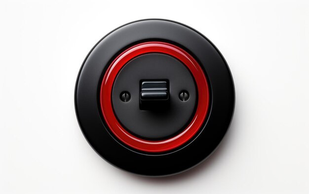 Exploring the Artistry of a Captivating Power Button Photograph Isolated on a Transparent Background PNG