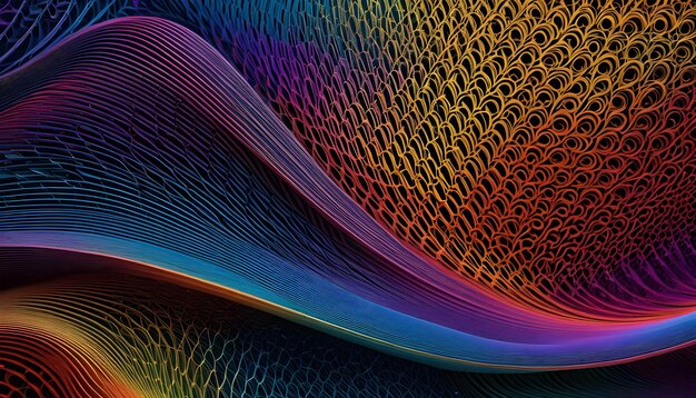 Exploring Beauty with Neural Patterns Effortless Waves and Fractals