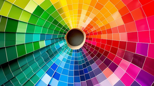 Photo exploring color psychology theories 1