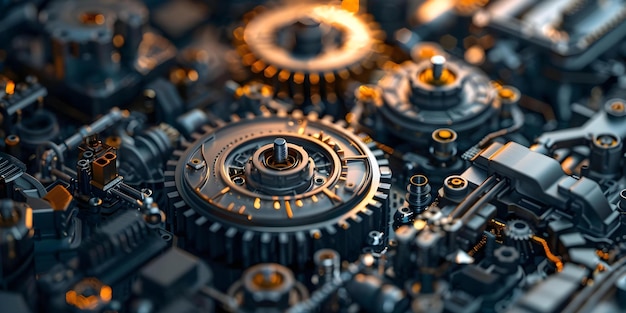 exploring the complexity of robot circuitry and mechanical components concept robot circuitry mechanical components complexity engineering robotics