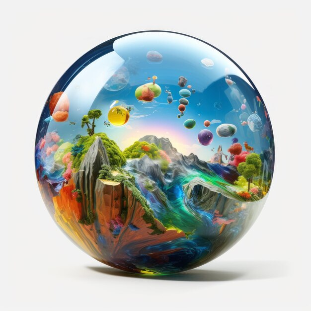 Premium Photo  Exploring the Cosmic Realm A Visual Journey by Jeff Koons featuring 