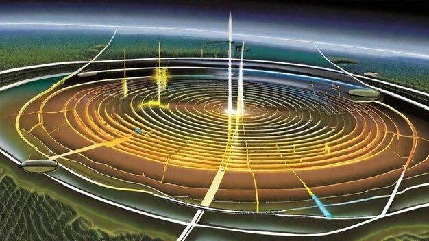 Photo exploring the depths of geophysics