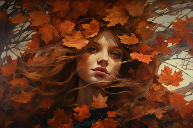 Exploring the Evocative Beauty of Autumn Leaves in a 32 Perspective