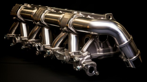 Photo exploring exhaust system components