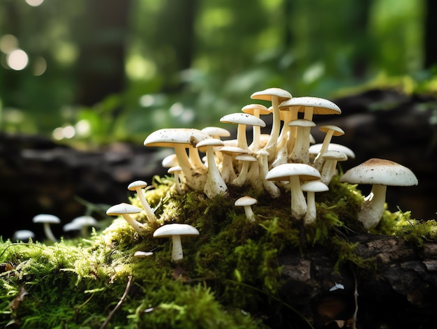 Exploring the Forest Floor Edible Fungi