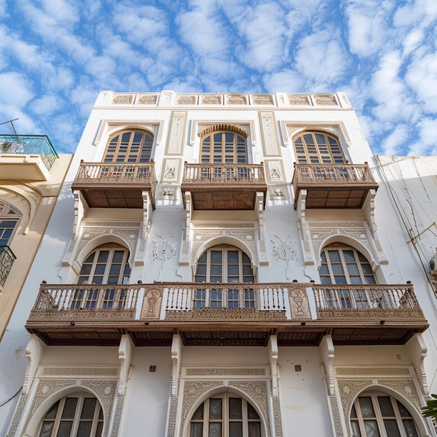 Изучение французской колониальной архитектуры в Касабланке, Марокко