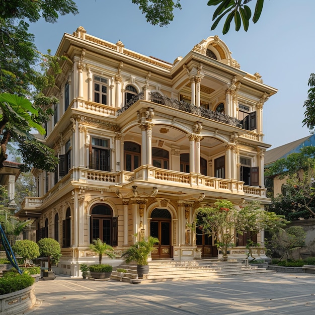 Exploring French Colonial Architecture in Hanoi Vietnam