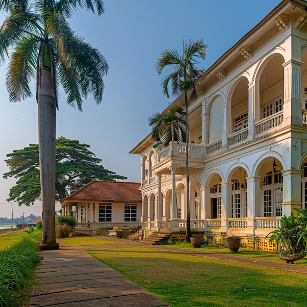 Изучение французской колониальной архитектуры в Малабо, Экваториальная Гвинея