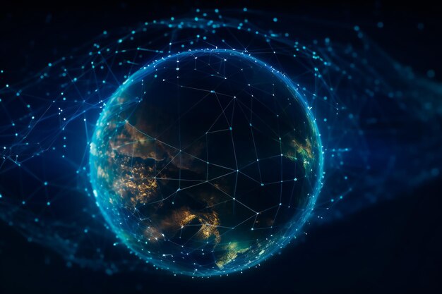 블록체인과 IoT 생성 인공지능으로 인터넷 비즈니스의 미래를 탐구합니다.