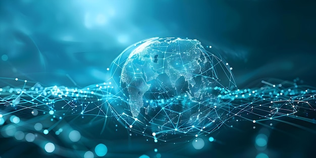 exploring geospatial data through interactive globe and holographic vr simulations concept geospatial data analysis interactive globe holographic vr data visualization simulation technology