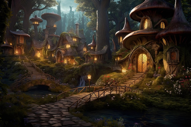 Exploring the Hidden Elf Village