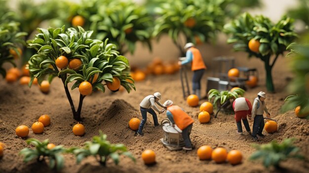 Exploring the Micro Orange Farm