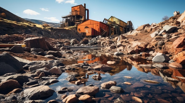 Exploring the Past Abandoned Metal Foundry Along the Majestic Rio Tinto River Spain AR 169