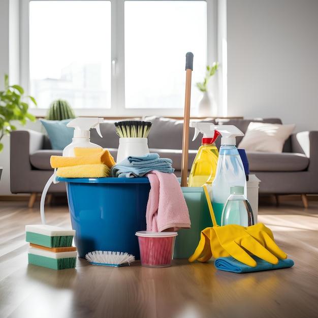 Photo exploring the reasons for hiring residential cleaning services