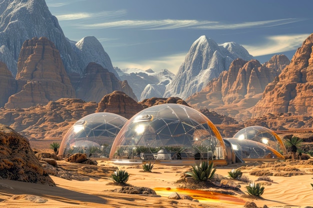 Exploring the Red Planet Ultra HD Biodome Experience on Mars