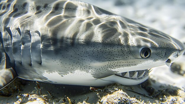 写真 波の下の海生物の神秘的な世界を探索する背景