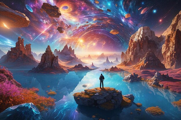 Premium Photo  Exploring the Uncharted Territories of Mesmerizing 
