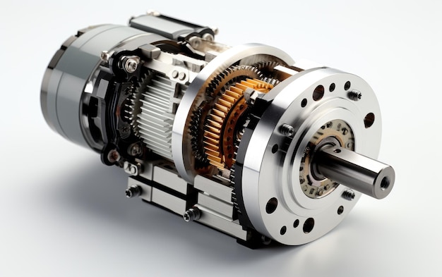 Exploring Unipolar Stepper Motor Advancements on White or PNG Transparent Background