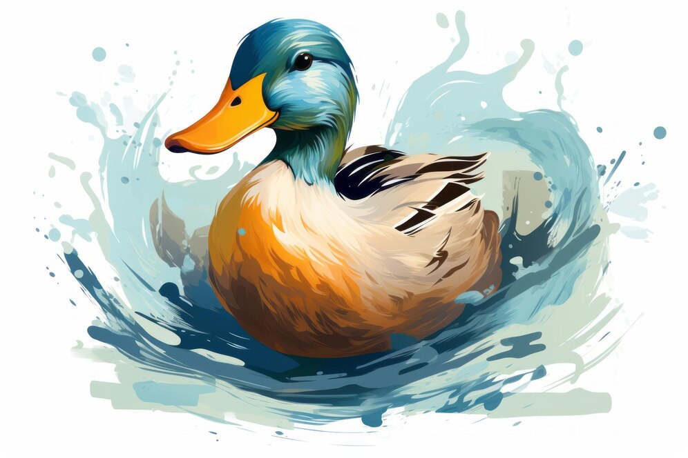 Premium AI Image Exploring the Versatile World of Duck Vectors A