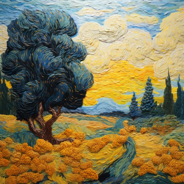 Exploring the vivid world of van gogh's paintings