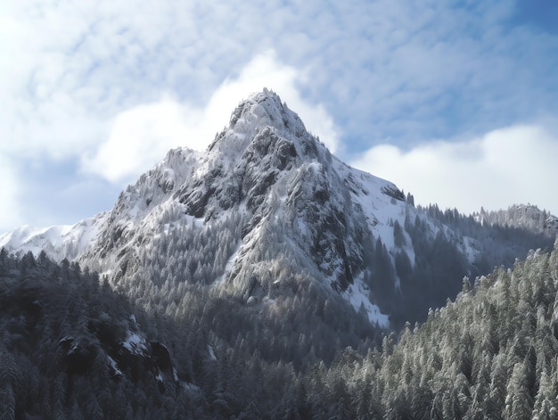 Winters Frozen Peaks 탐험
