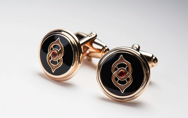 Premium Photo  Exploring the World of Cufflinks On White Background