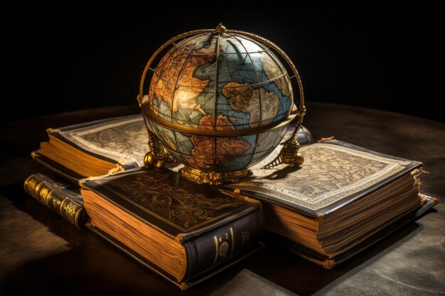 Exploring the Worlds Secrets A Journey Through a Heavy Book and Globe