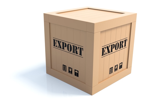 Стек ящиков для экспорта