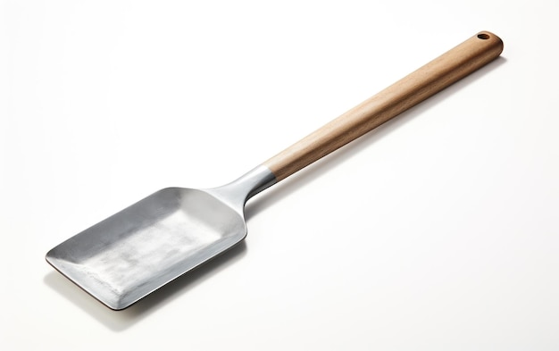 Export Quality Steel Spatula on White or PNG Transparent Background