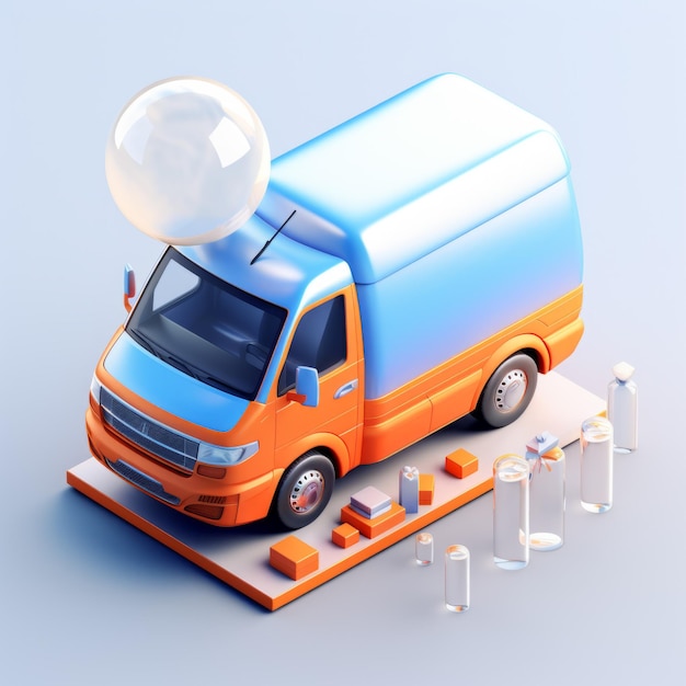 express delivery truck icon