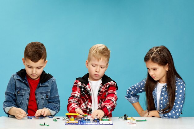 Expressive children playing