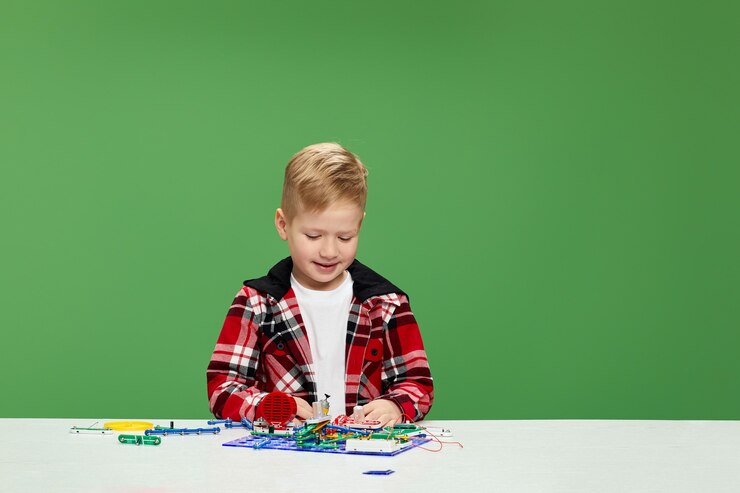 Expressive children playing