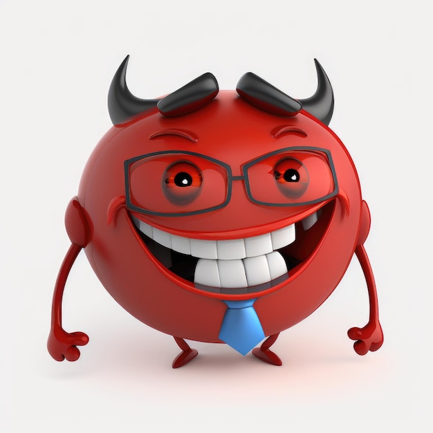 expressive emoticon face demon emoji