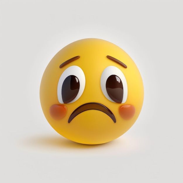 Photo expressive emoticon face funny emoji