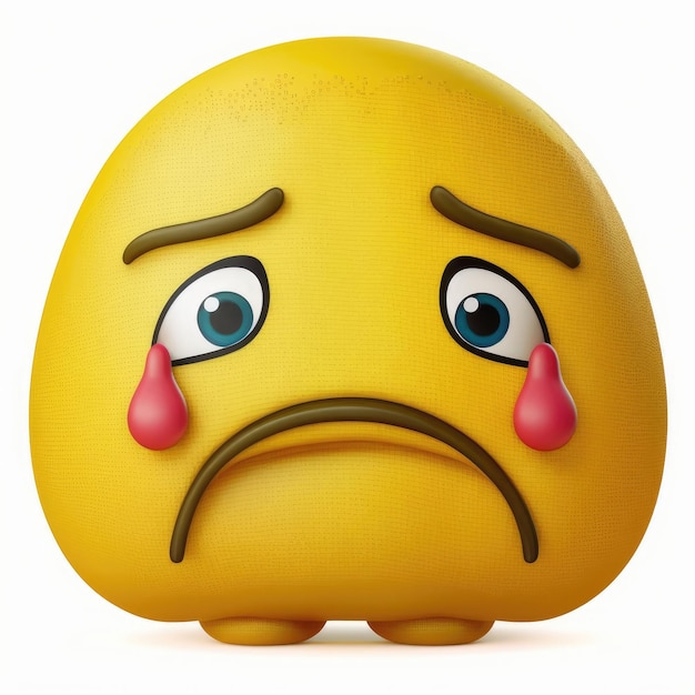 Photo expressive emoticon face funny emoji