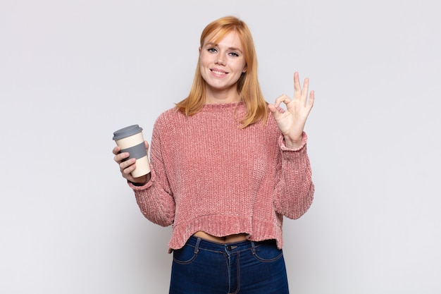 Expressive woman posing in the studio