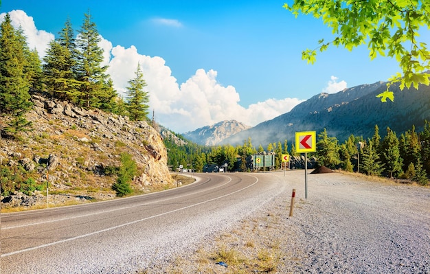 Expressway in Turkey