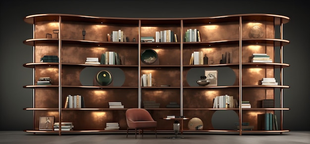 The Exquisite Artistry of the Customizable Modular Bookshelf System