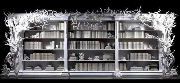 The Exquisite Artistry of the Customizable Modular Bookshelf System