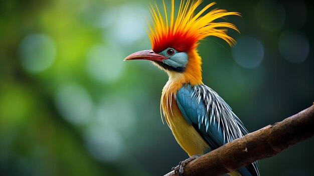 Exquisite Avian Beauty Capturing the Most Stunning Indonesian Island Bird in a Mesmerizing Image