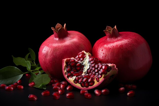 The Exquisite Beauty of Red Pomegranate Fruit ar 32