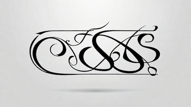 Un'eccellente opera d'arte di calligrafia