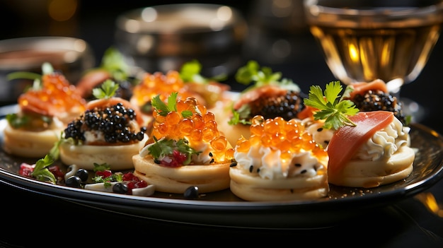 Exquisite Culinary Affair Caviar and Truffles