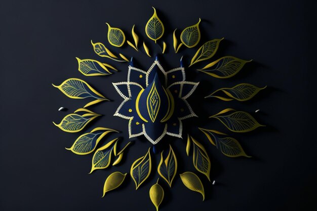 Exquisite and exotic Diwali designs full of light and color with mandala